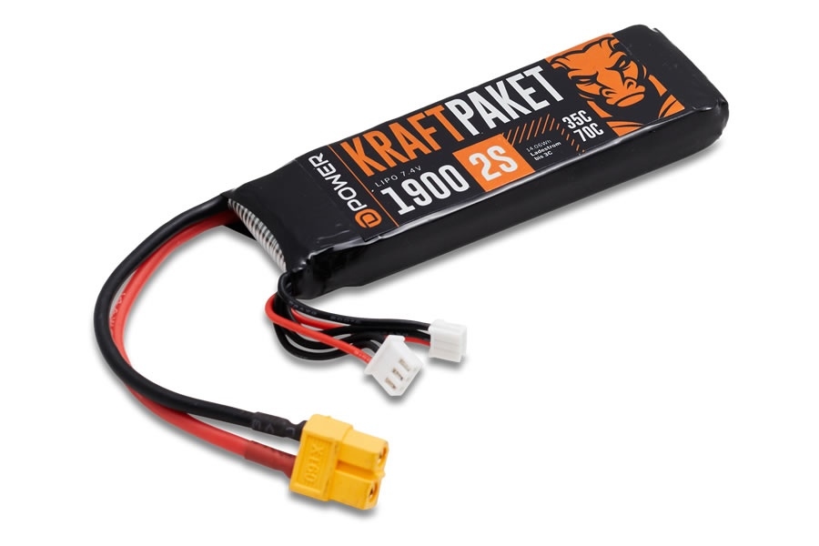 KRAFTpaket 1900 2S LIPO 7.4 V 35/70C