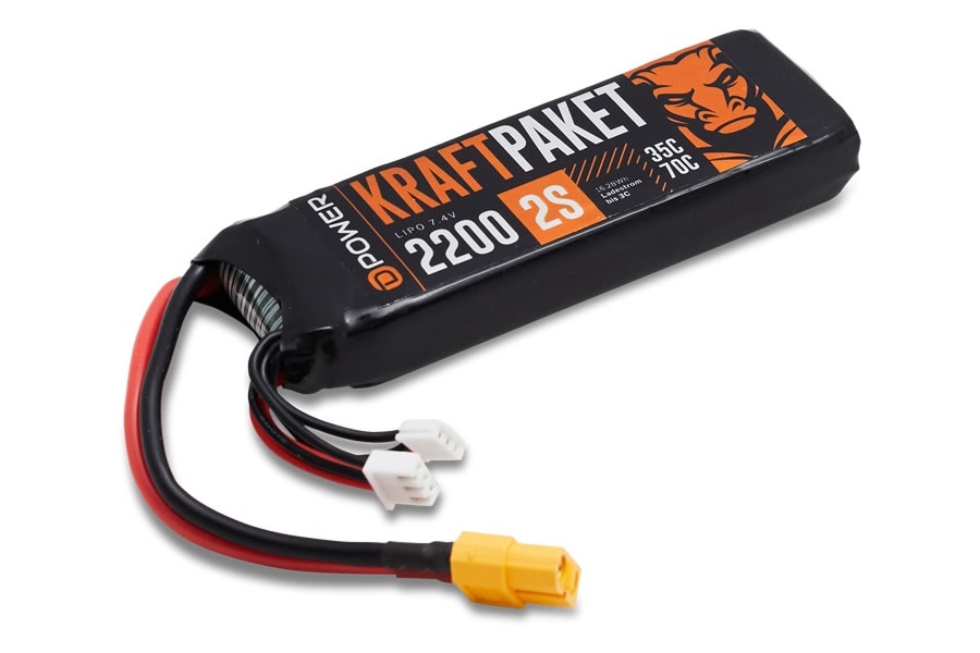 KRAFTpaket 2200 2S LIPO 7.4 V 35/70C